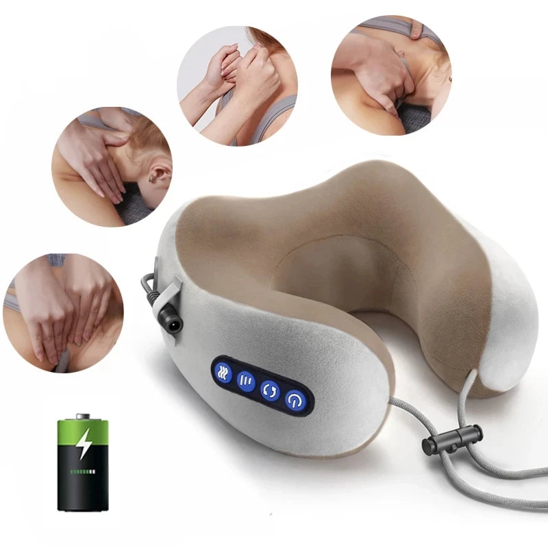 Almofada de massagem para pescoço - Relax Vibe